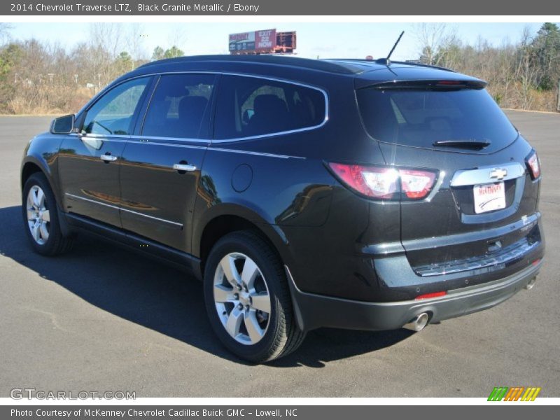 Black Granite Metallic / Ebony 2014 Chevrolet Traverse LTZ