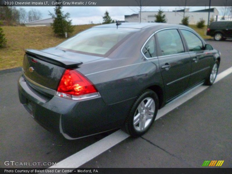 Cyber Gray Metallic / Gray 2010 Chevrolet Impala LT