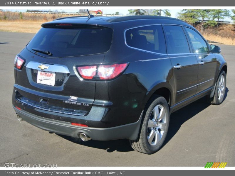Black Granite Metallic / Ebony 2014 Chevrolet Traverse LTZ