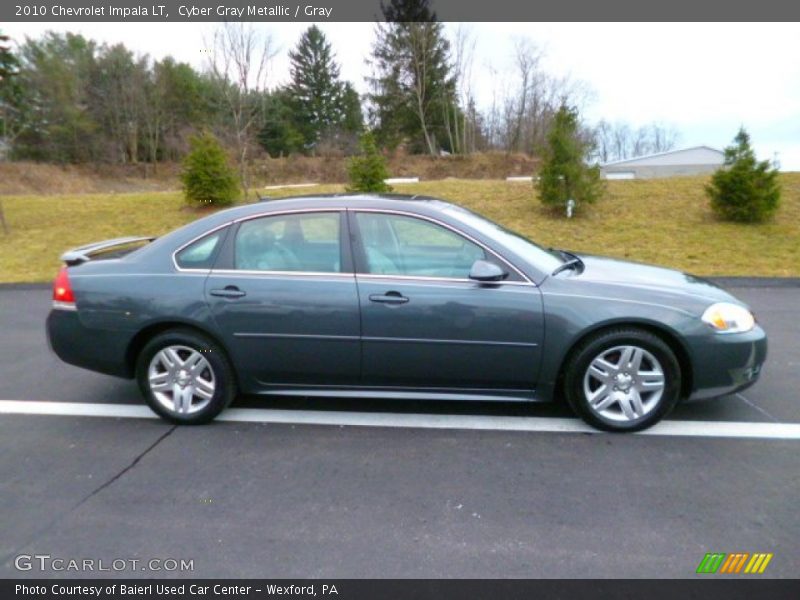 Cyber Gray Metallic / Gray 2010 Chevrolet Impala LT