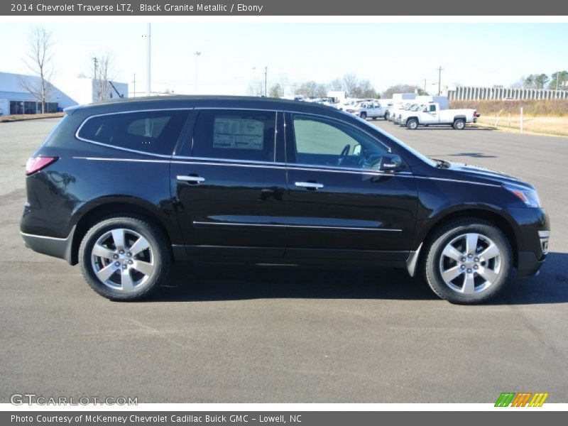 Black Granite Metallic / Ebony 2014 Chevrolet Traverse LTZ