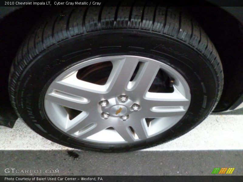 Cyber Gray Metallic / Gray 2010 Chevrolet Impala LT