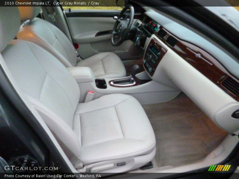 Cyber Gray Metallic / Gray 2010 Chevrolet Impala LT