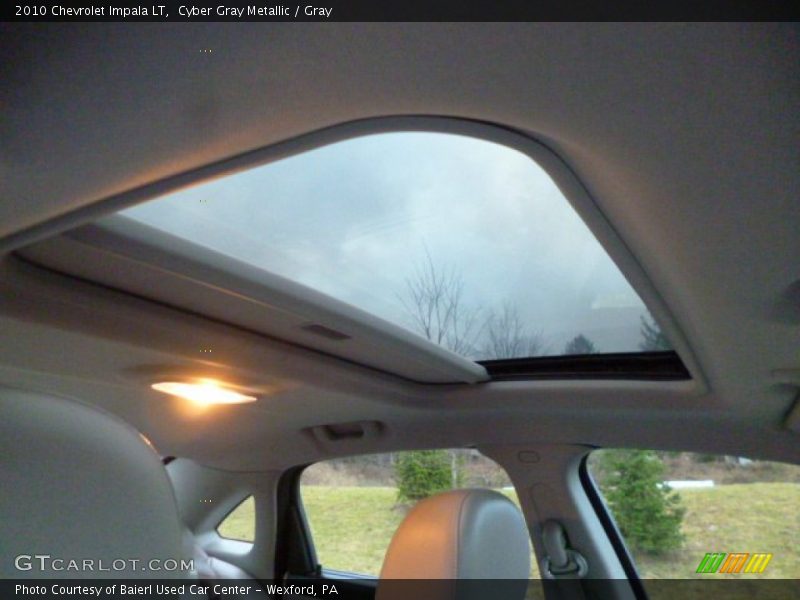 Cyber Gray Metallic / Gray 2010 Chevrolet Impala LT