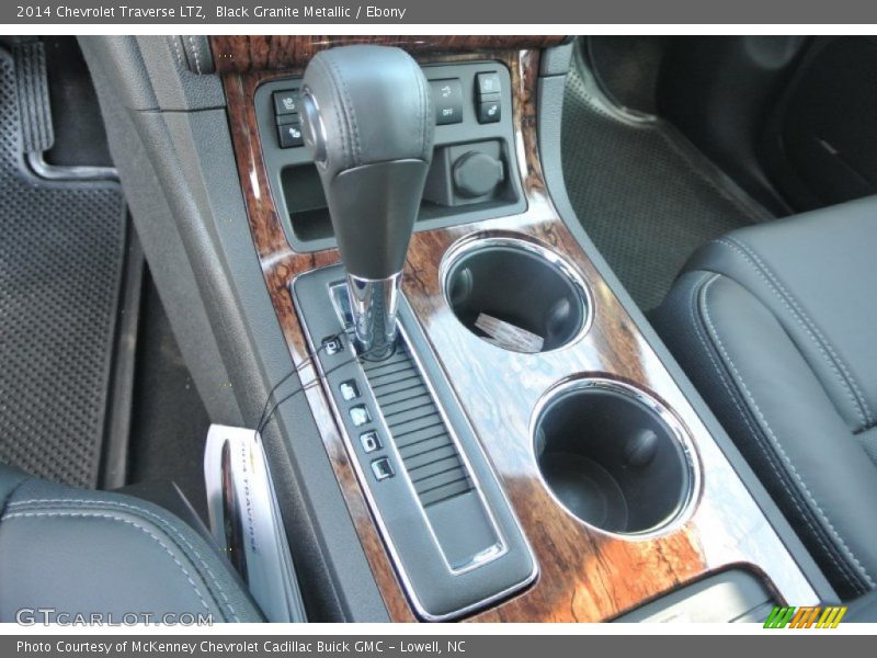Black Granite Metallic / Ebony 2014 Chevrolet Traverse LTZ