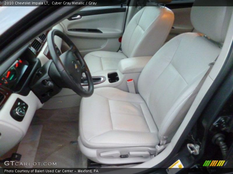 Cyber Gray Metallic / Gray 2010 Chevrolet Impala LT
