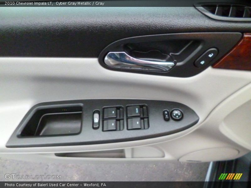 Cyber Gray Metallic / Gray 2010 Chevrolet Impala LT