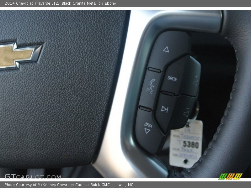 Black Granite Metallic / Ebony 2014 Chevrolet Traverse LTZ