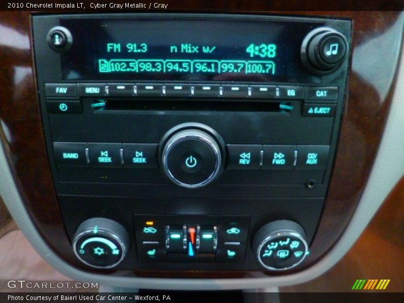 Cyber Gray Metallic / Gray 2010 Chevrolet Impala LT