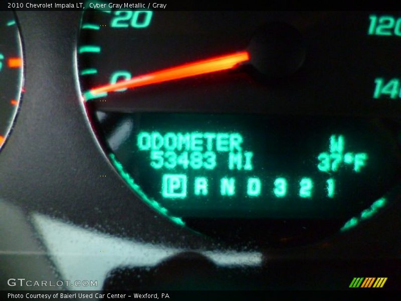 Cyber Gray Metallic / Gray 2010 Chevrolet Impala LT