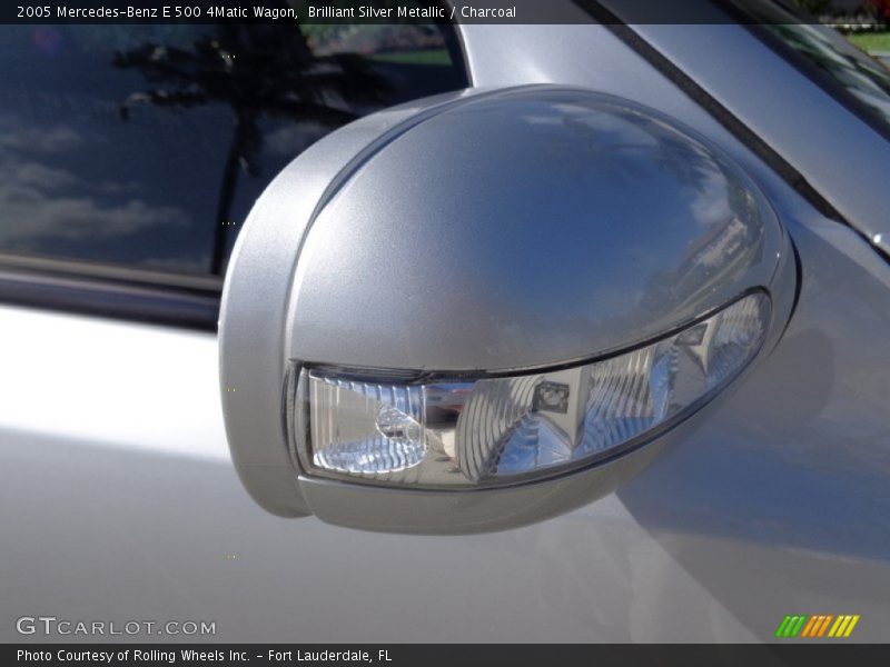 Brilliant Silver Metallic / Charcoal 2005 Mercedes-Benz E 500 4Matic Wagon