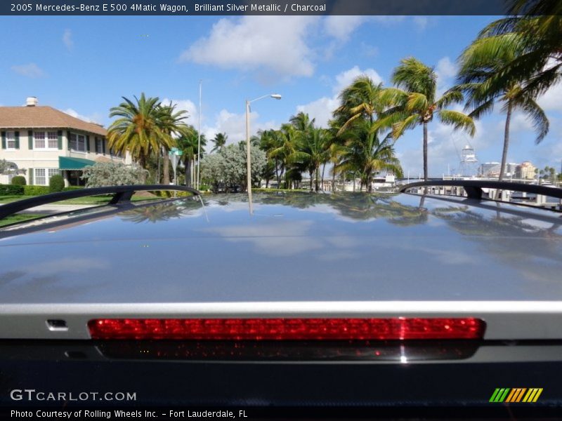 Brilliant Silver Metallic / Charcoal 2005 Mercedes-Benz E 500 4Matic Wagon