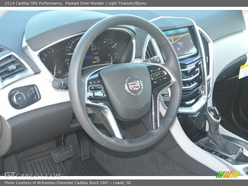 Radiant Silver Metallic / Light Titanium/Ebony 2014 Cadillac SRX Performance