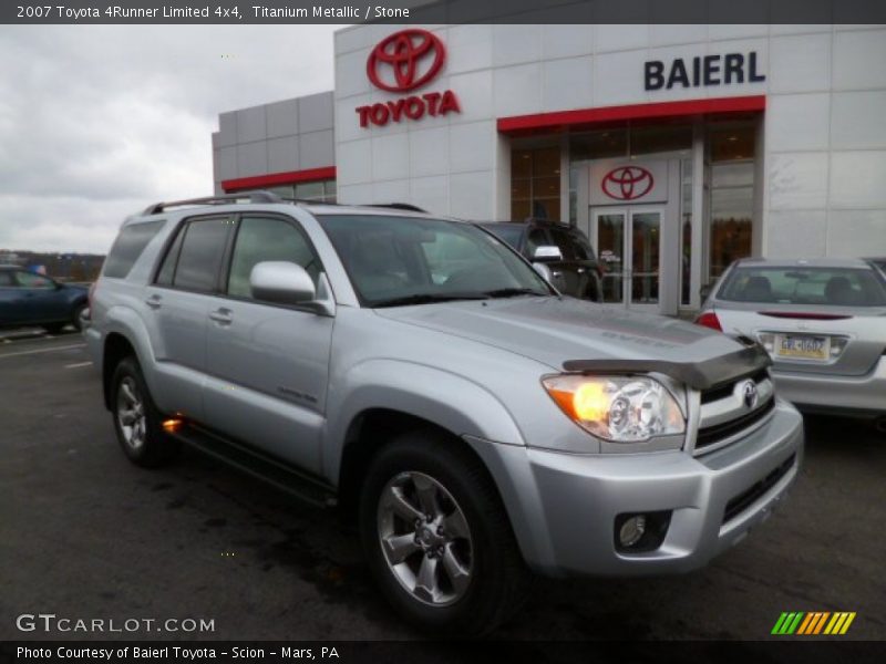 Titanium Metallic / Stone 2007 Toyota 4Runner Limited 4x4