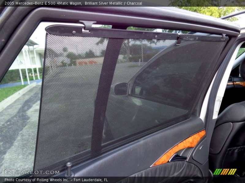 Brilliant Silver Metallic / Charcoal 2005 Mercedes-Benz E 500 4Matic Wagon
