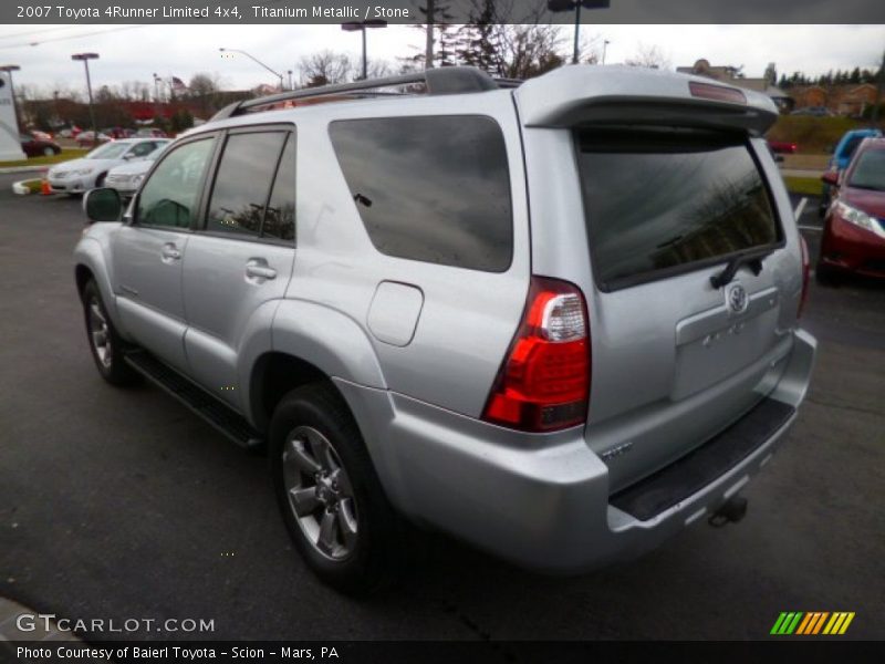 Titanium Metallic / Stone 2007 Toyota 4Runner Limited 4x4