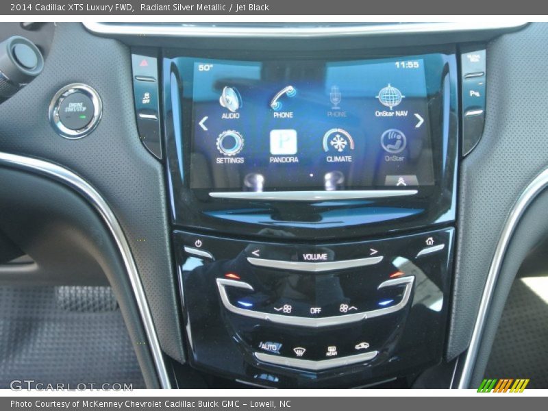 Radiant Silver Metallic / Jet Black 2014 Cadillac XTS Luxury FWD