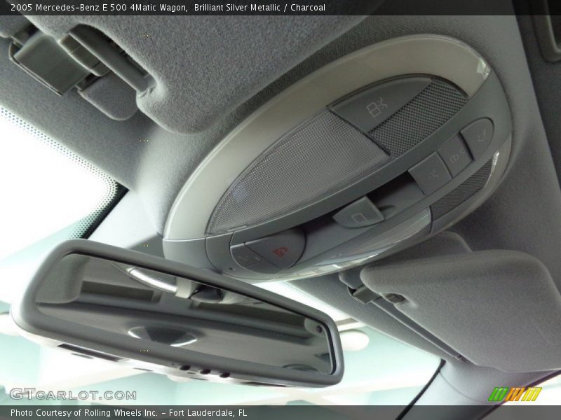 Brilliant Silver Metallic / Charcoal 2005 Mercedes-Benz E 500 4Matic Wagon