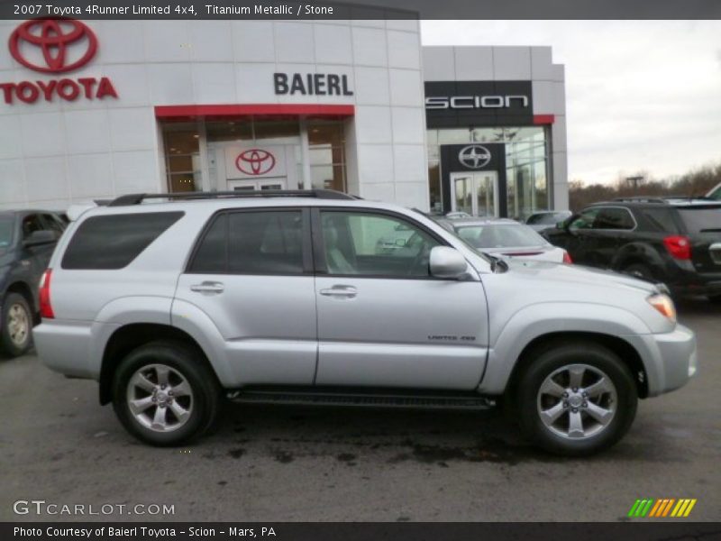 Titanium Metallic / Stone 2007 Toyota 4Runner Limited 4x4