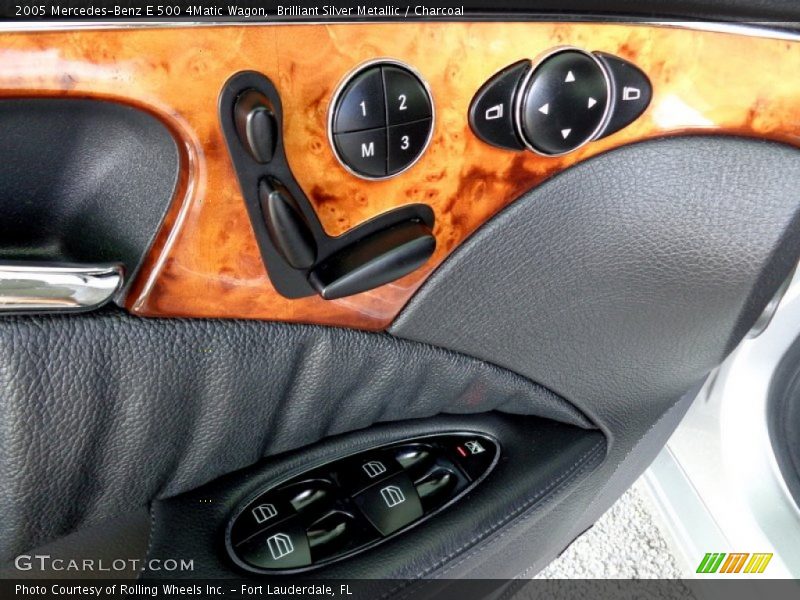 Controls of 2005 E 500 4Matic Wagon