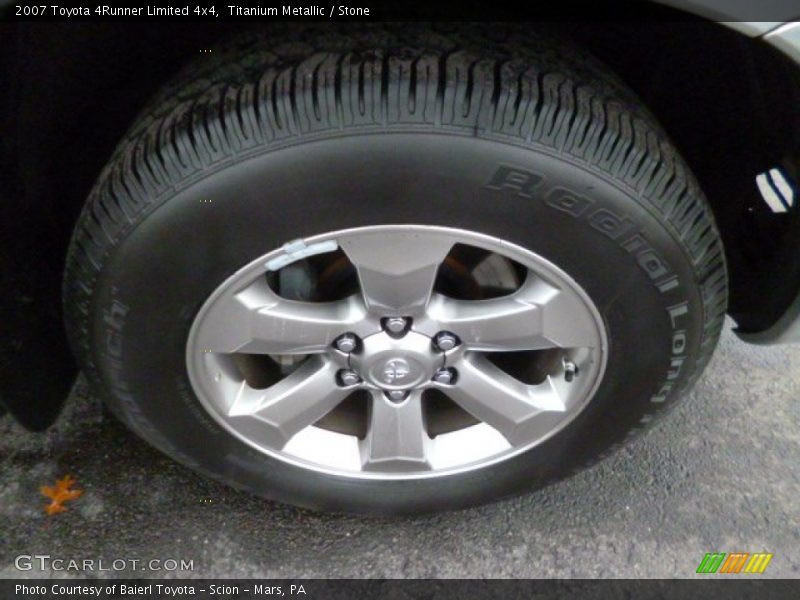Titanium Metallic / Stone 2007 Toyota 4Runner Limited 4x4