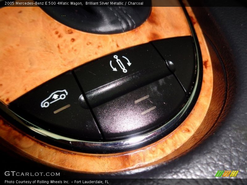 Controls of 2005 E 500 4Matic Wagon
