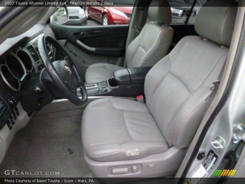 Titanium Metallic / Stone 2007 Toyota 4Runner Limited 4x4