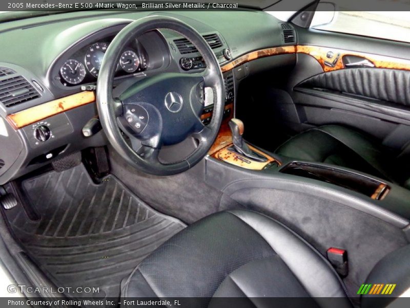  2005 E 500 4Matic Wagon Charcoal Interior