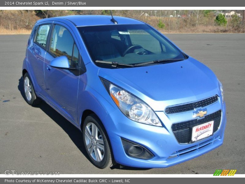 Denim / Silver/Blue 2014 Chevrolet Spark LS