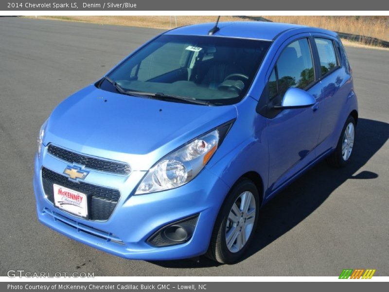 Denim / Silver/Blue 2014 Chevrolet Spark LS