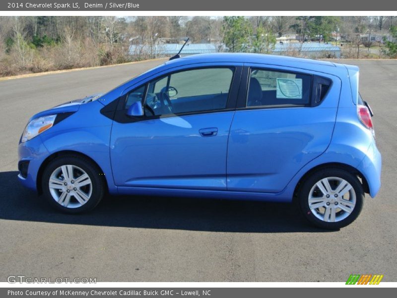 Denim / Silver/Blue 2014 Chevrolet Spark LS