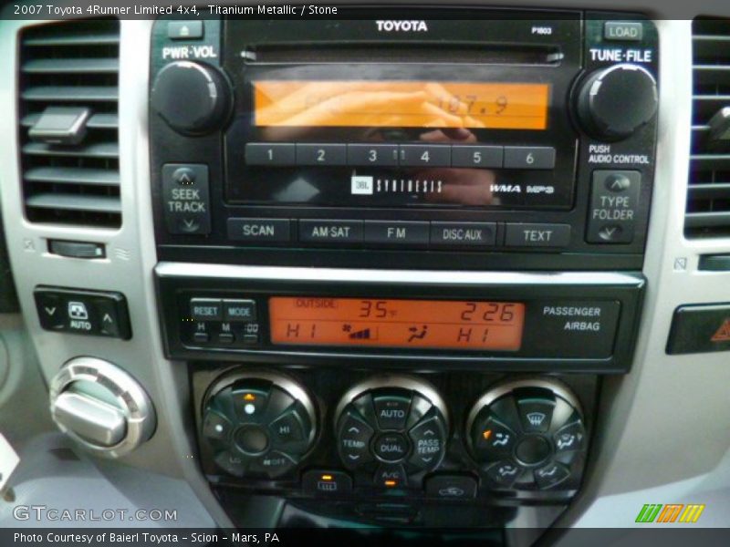 Titanium Metallic / Stone 2007 Toyota 4Runner Limited 4x4