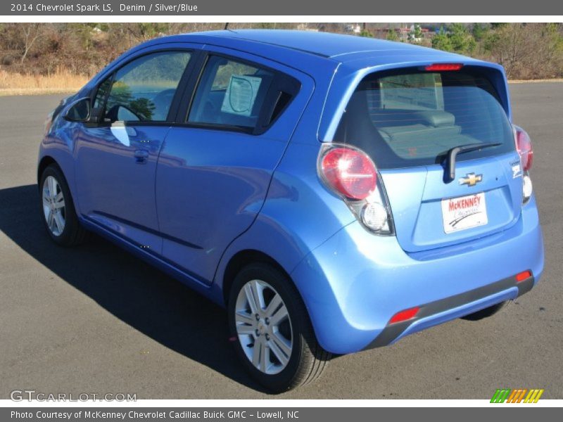 Denim / Silver/Blue 2014 Chevrolet Spark LS