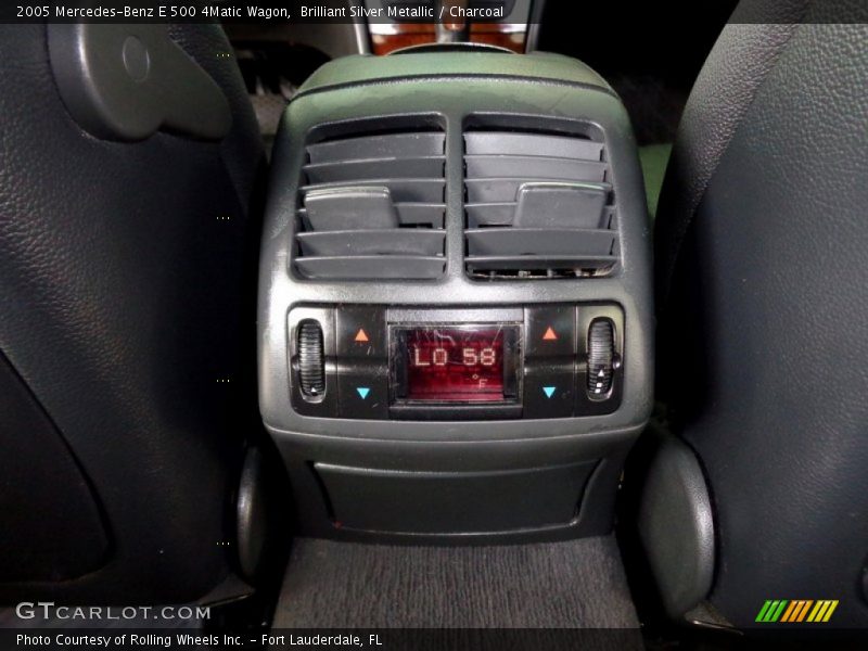 Brilliant Silver Metallic / Charcoal 2005 Mercedes-Benz E 500 4Matic Wagon