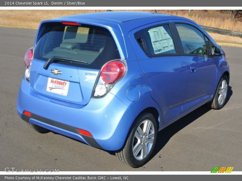 Denim / Silver/Blue 2014 Chevrolet Spark LS