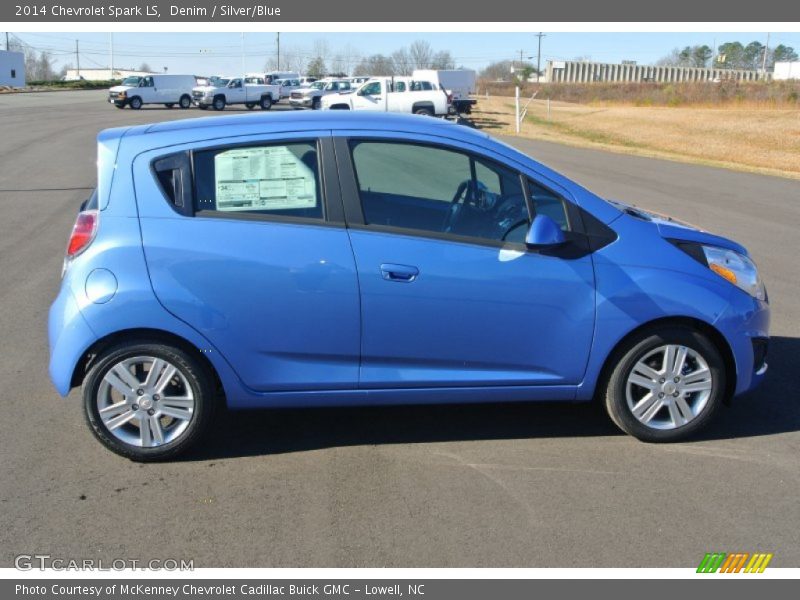 Denim / Silver/Blue 2014 Chevrolet Spark LS