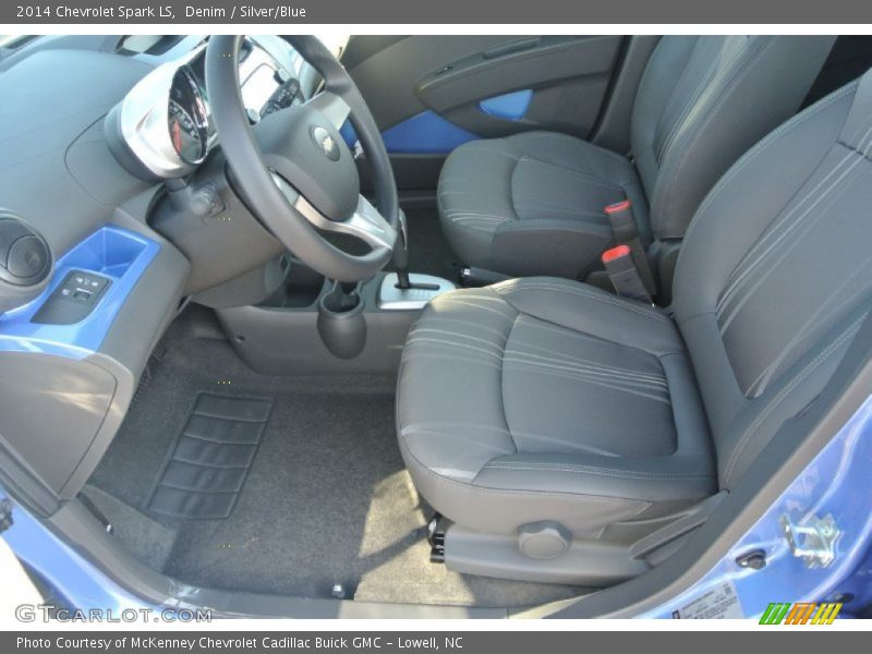 Denim / Silver/Blue 2014 Chevrolet Spark LS