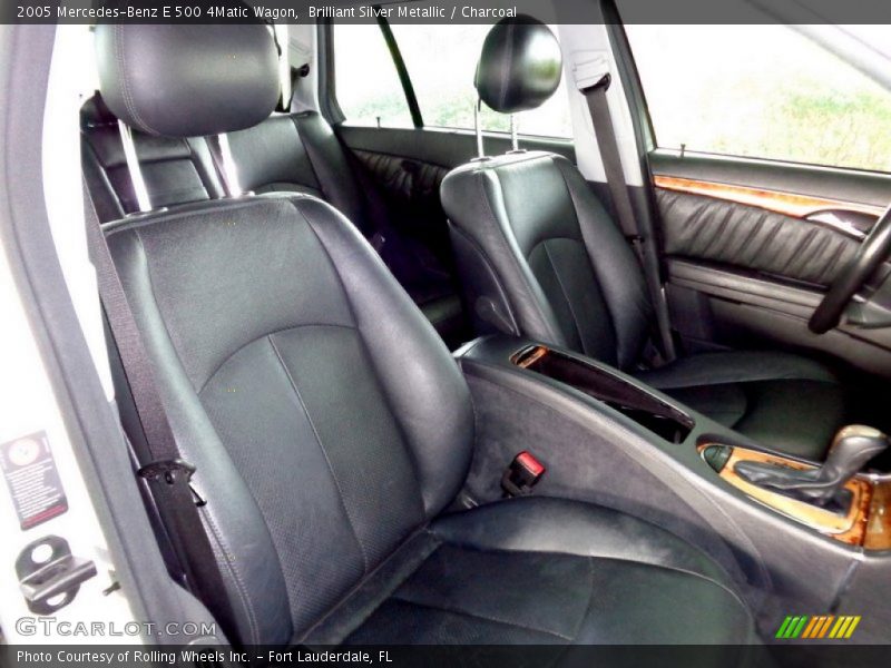 Brilliant Silver Metallic / Charcoal 2005 Mercedes-Benz E 500 4Matic Wagon