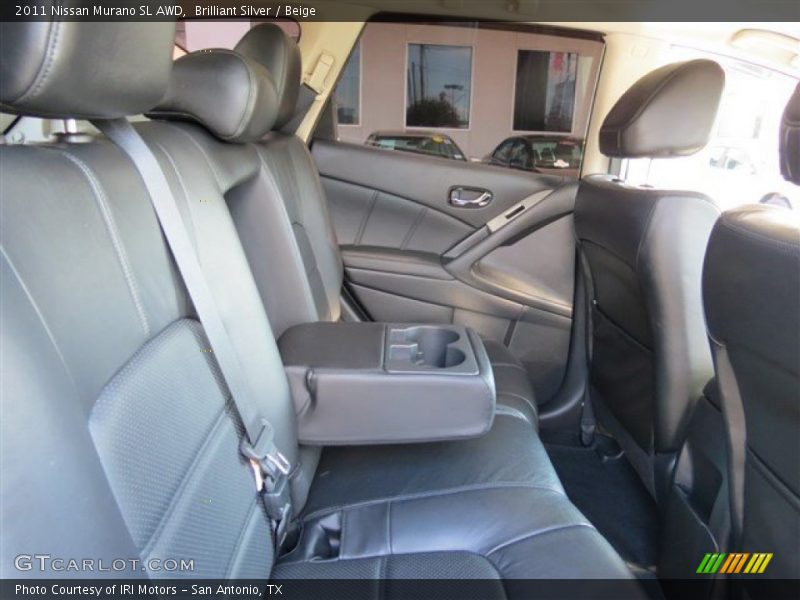 Brilliant Silver / Beige 2011 Nissan Murano SL AWD