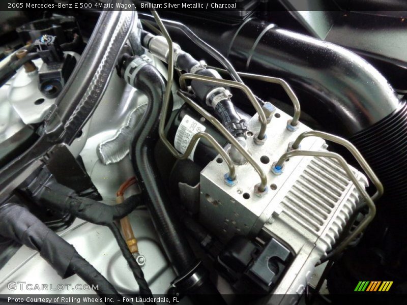 Brilliant Silver Metallic / Charcoal 2005 Mercedes-Benz E 500 4Matic Wagon