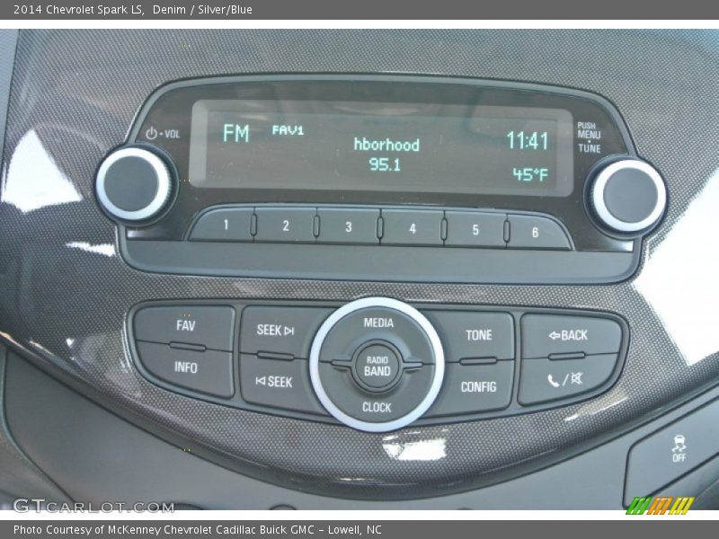 Denim / Silver/Blue 2014 Chevrolet Spark LS