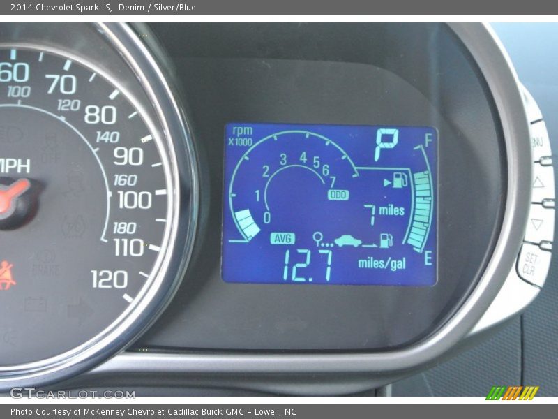 Denim / Silver/Blue 2014 Chevrolet Spark LS