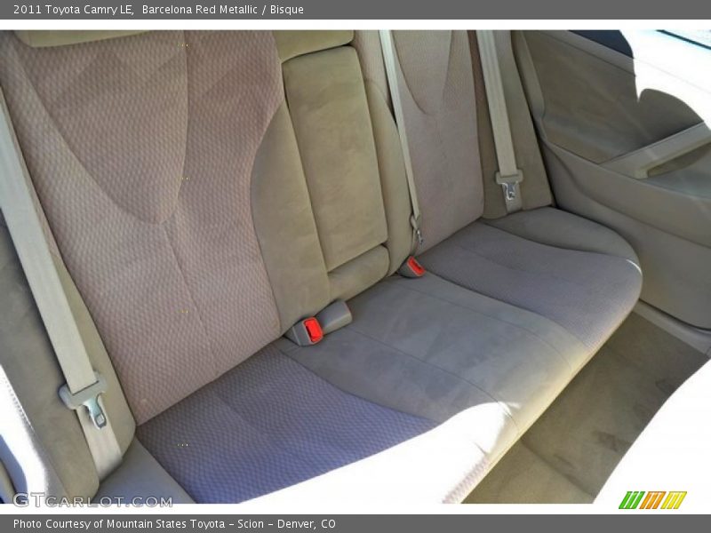 Barcelona Red Metallic / Bisque 2011 Toyota Camry LE