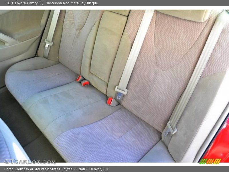 Barcelona Red Metallic / Bisque 2011 Toyota Camry LE