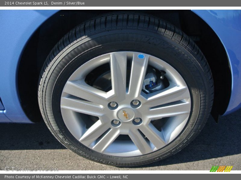 Denim / Silver/Blue 2014 Chevrolet Spark LS