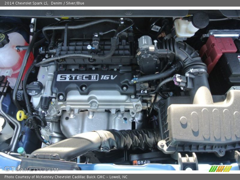 Denim / Silver/Blue 2014 Chevrolet Spark LS