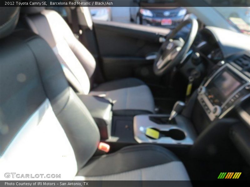 Barcelona Red Metallic / Black/Ash 2012 Toyota Camry SE