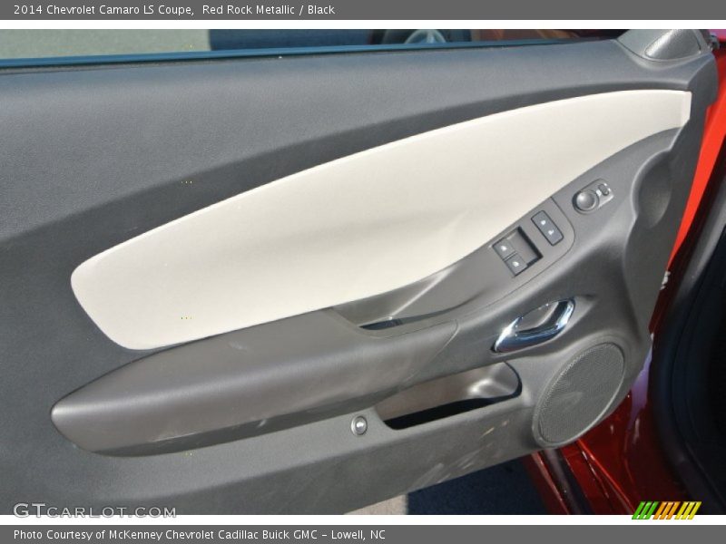 Red Rock Metallic / Black 2014 Chevrolet Camaro LS Coupe