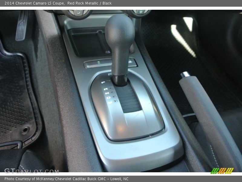 Red Rock Metallic / Black 2014 Chevrolet Camaro LS Coupe