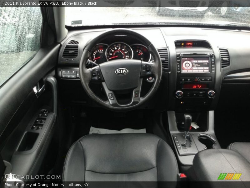 Ebony Black / Black 2011 Kia Sorento EX V6 AWD
